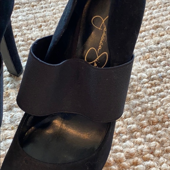 Jessica Simpson Black Heels - Picture 2 of 5